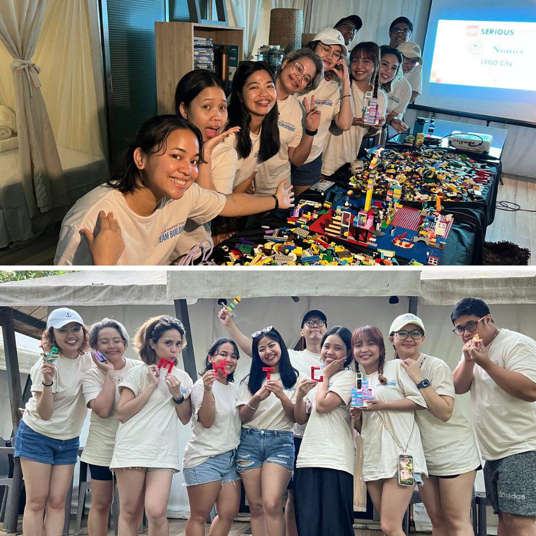 Team building through Lego Serious Play with Playworks Philippines at La Playa Bataan